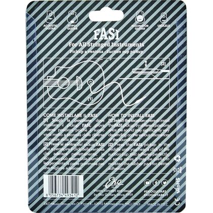 EKO FASI Pickup a ventosa universale per strumenti a corda