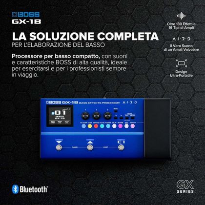 BOSS GX-1B Processore Multieffetto Per Basso