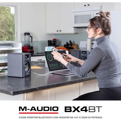 M-AUDIO BX4 BT Coppia di Monitor 4.5" Bluetooth 120W