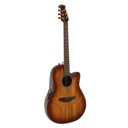 OVATION Celebrity CS24P-FMYR-G Flamed Myrtle Chitarra acustica elettrificata Limited Edition