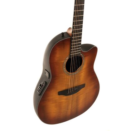 OVATION Celebrity CS24P-FMYR-G Flamed Myrtle Chitarra acustica elettrificata Limited Edition