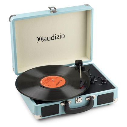 AUDIZIO RP116BL Record Player Briefcase with BT In/Out