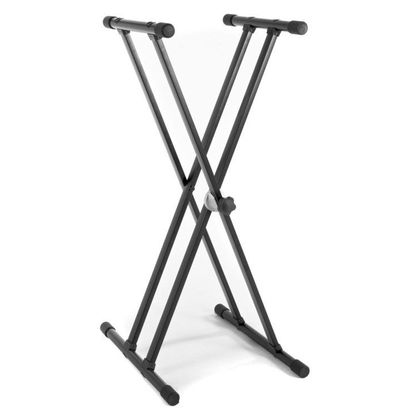 GEWA KS-30B Supporto Doppio per Tastiera