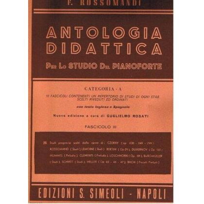 F. Rossomandi - Antologia Didattica Cat. A Vol. 3