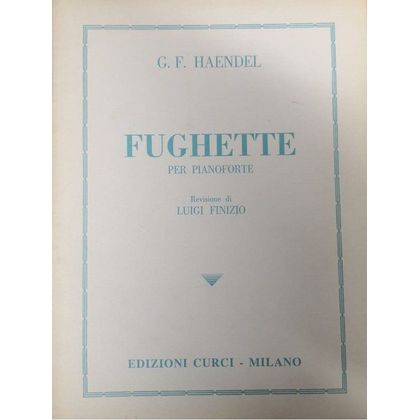 Haendel - Fughette per pianoforte - Finizio