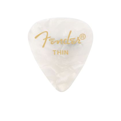 Fender Premium Celluloid Picks 351 Thin Plettro