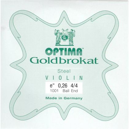 Optima Goldbrokat Corda singola per violino 4/4 E" 0,26 1001