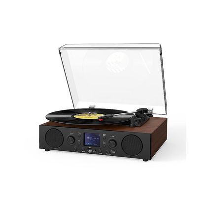 AUDIZIO Tulsa Record Player Centre, DAB, BT Giradischi