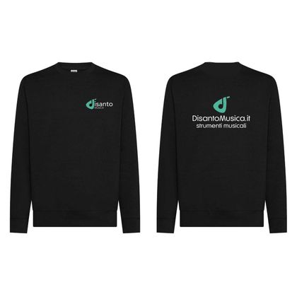 D'Isanto Musica Felpa girocollo Brandizzata - XL