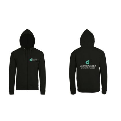 D'Isanto Musica Felpa con cappuccio Brandizzata - XL