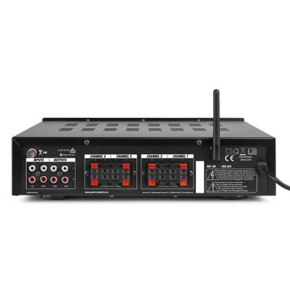 Power Dynamics PV240BT 4CH Ampli System 4x100W BT