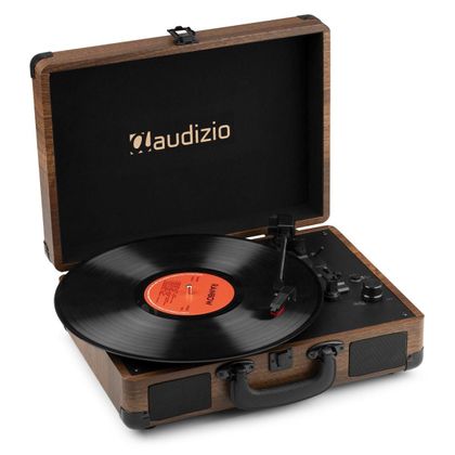 AUDIZIO RP116W Record Player Briefcase with BT In/Out Giradischi