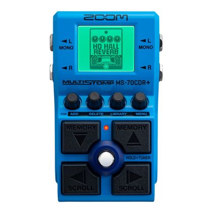ZOOM MS-70CDR+ Multieffetto a Pedale per Chitarra