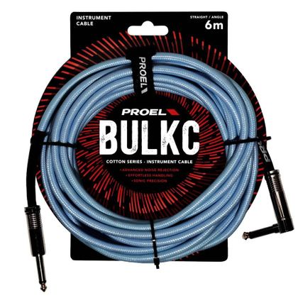 PROEL BULK120CLU6BL Cavo per strumenti 6mt Azzurro