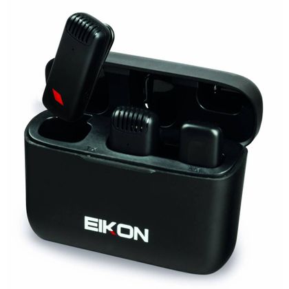 EIKON Twinstream Sistema Microfonico Wireless Doppio per Smartphone