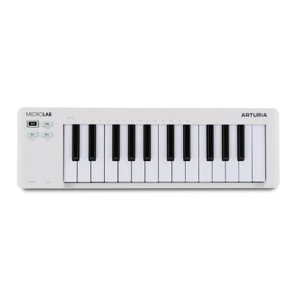 ARTURIA MicroLab Mk3 White Controller MIDI 25 Tasti