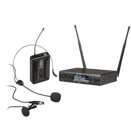 EIKON WM900H Sistema Microfonico Wireless con Archetto e Lavalier