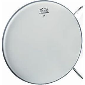 Remo pelle per batteria Ambassador bianco ruvido 16"