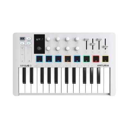 ARTURIA MiniLab 3 White Tastiera Controller USB 25 Tasti