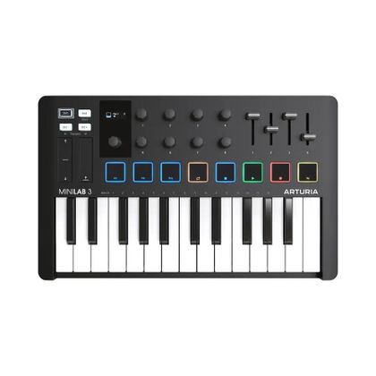 ARTURIA MiniLab 3 Black Tastiera Controller USB 25 Tasti