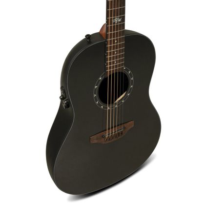 Ovation Pro Series Ultra 1516PBM-G Chitarra acustica elettrificata Pitch Black