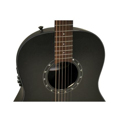 Ovation Pro Series Ultra 1516PBM-G Chitarra acustica elettrificata Pitch Black