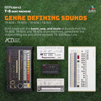 ROLAND AIRA Compact T-8 Beat Machine