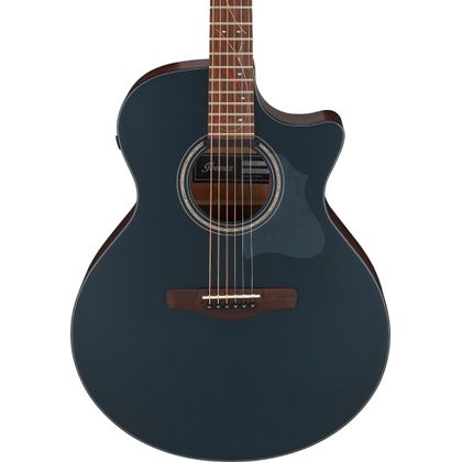 Ibanez AE275 DBF Dark Tide Blue Flat Chitarra Acustica Elettrificata