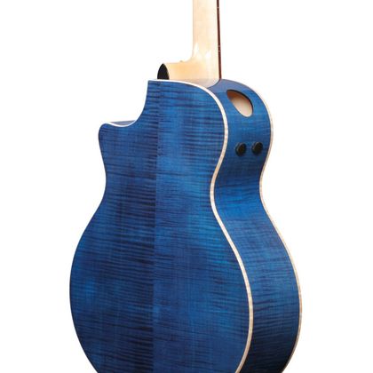 Ibanez AE390NTA Natural High Gloss Top Aqua Blue High Gloss Back And Sides Chitarra Acustica