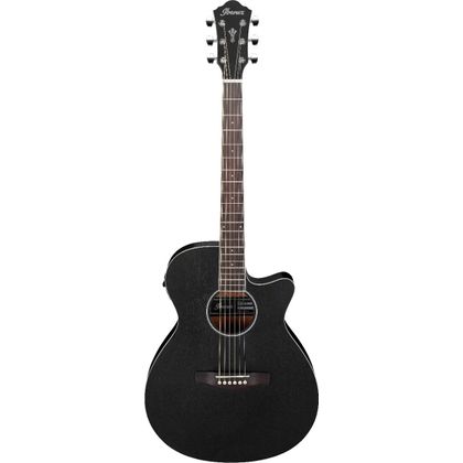 Ibanez AEG7MH Open pore chitarra acustica elettrificata nera