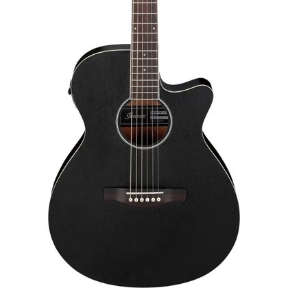 Ibanez AEG7MH Open pore chitarra acustica elettrificata nera