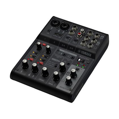 Yamaha AG06MK2 Black Mixer USB 6 canali con interfaccia audio Nero