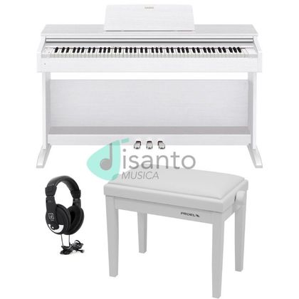 Casio Celviano AP270 White Pianoforte digitale con Panca e Cuffie