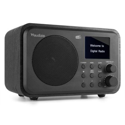 AUDIZIO Milan Dab+ Radio Bt Fm Batt Black