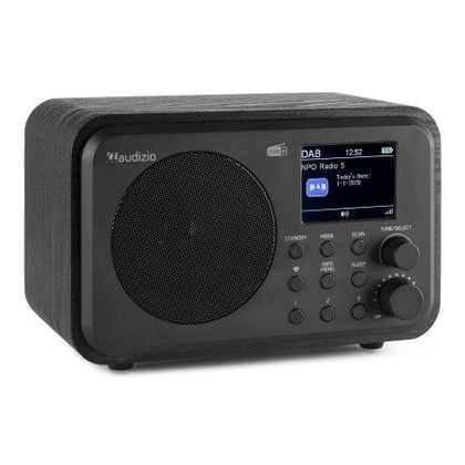 AUDIZIO Milan Dab+ Radio Bt Fm Batt Black