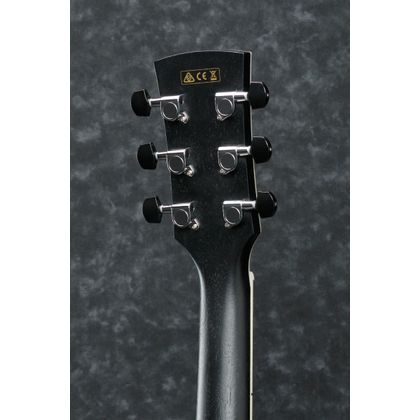 Ibanez AW84CE WK Weathered Black Chitarra Acustica Elettrificata