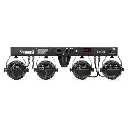 Beamz PartyBar3 9x1W RGB MagicBall + Coppia BARWASH 244 Barra LED