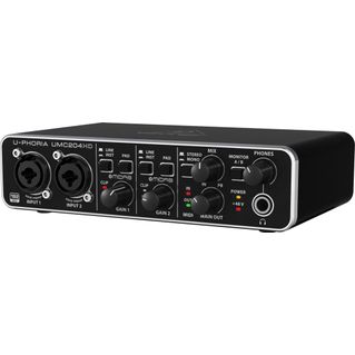 BEHRINGER UMC204HD interfaccia audio Midi Usb e Phantom
