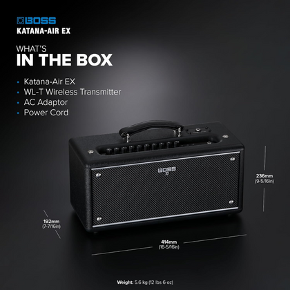 BOSS Katana Air EX Amplificatore Wireless per chitarra 35W