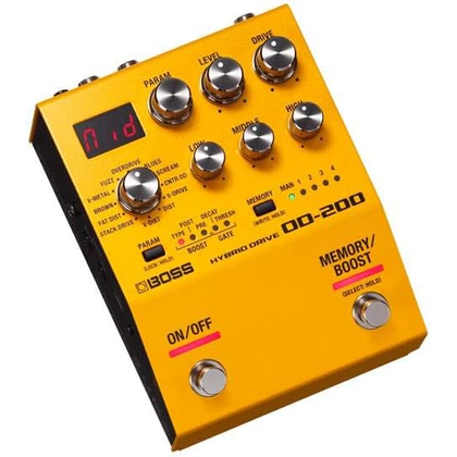 BOSS OD-200 Hybrid Drive Effetto Distorsione per Chitarra e Basso