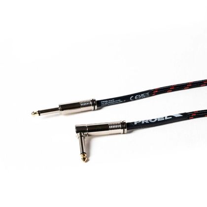 PROEL BULK120CLU6BR Cavo per strumenti 6mt Nero e Rosso