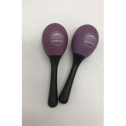 Domus DE1215 Coppia Maracas a forma di uovo