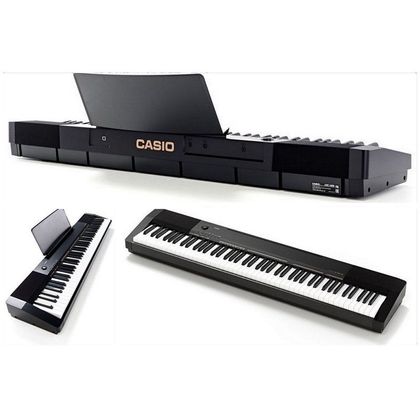 Casio CDP 130 Pianoforte digitale con stand + cuffie + copritastiera omaggio