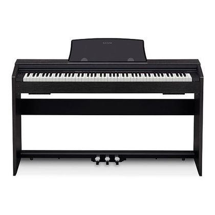 Pianoforte digitale 88 tasti pesati Casio Privia PX 770 Black + Stand Proel + Cuffie
