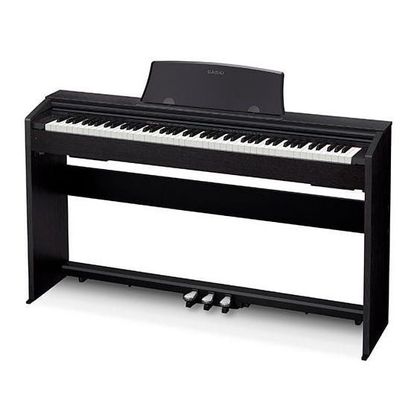Pianoforte digitale 88 tasti pesati Casio Privia PX 770 Black + Stand Proel + Cuffie