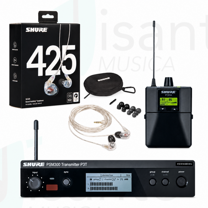 Shure PSM 300 Pro L19 Bundle SE425 CL