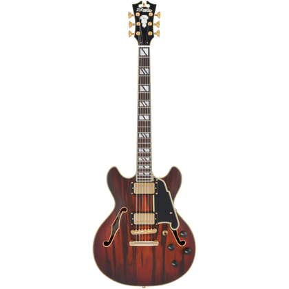 D'ANGELICO Bundle Deluxe Mini DC Satin Brown + Supro Amulet 10 + Reference Dammiuncavo 3,25mt 