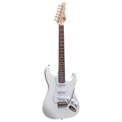 DAM E150WH Chitarra elettrica White