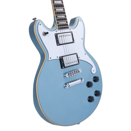 D'Angelico Premier Brighton Ice Blue Metallic Chitarra elettrica