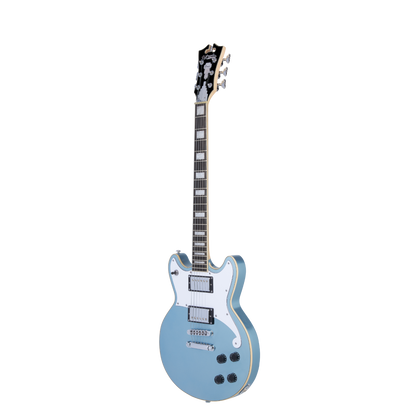 D'Angelico Premier Brighton Ice Blue Metallic Chitarra elettrica